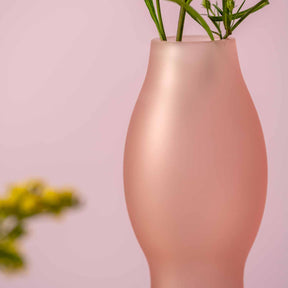 Vase VIVACE 25 cm satiniert rosé