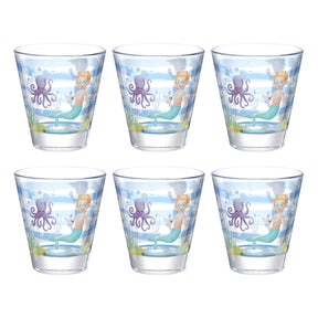 Trinkglas BAMBINI AVVENTURA 215 ml Meer 6er-Set