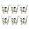 Trinkglas BAMBINI AVVENTURA 215 ml Dino  6er-Set