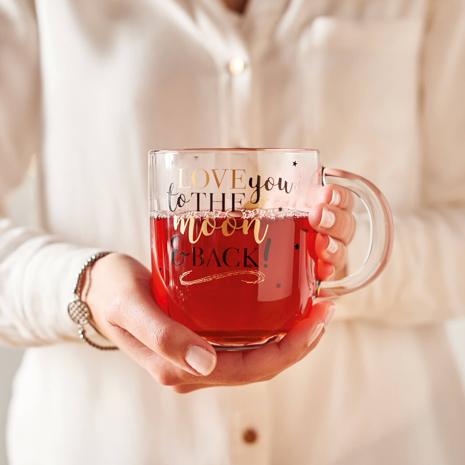 Tasse EMOZIONE 400 ml 'Love you to the moon and back'