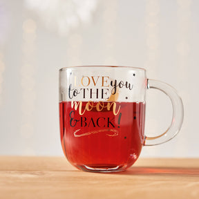 Tasse 400ml 'Love you to the moon and back' EMOZIONE