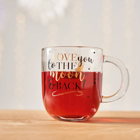 Tasse EMOZIONE 400 ml 'Love you to the moon and back'