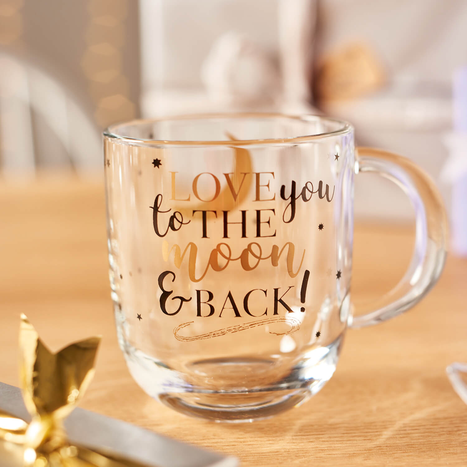 Tasse 400ml 'Love you to the moon and back' EMOZIONE