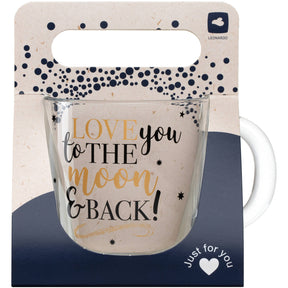 Tasse EMOZIONE 400 ml 'Love you to the moon and back'