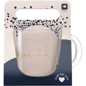 Tasse EMOZIONE 400 ml 'all you need is love'