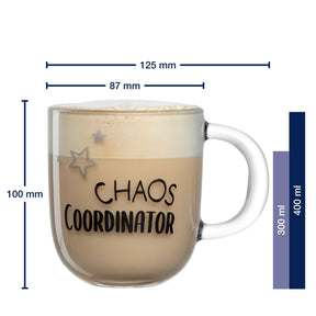 Tasse 400ml 'CHAOS COORDINATOR' UFFICIO