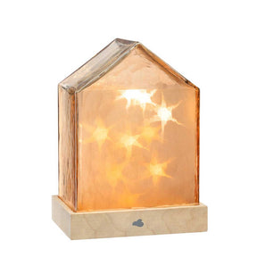 LED Haus 18 cm amber MAGICO