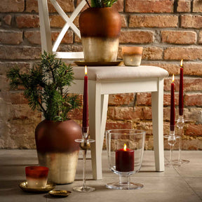 Vase 27 cm braun CAPANNA