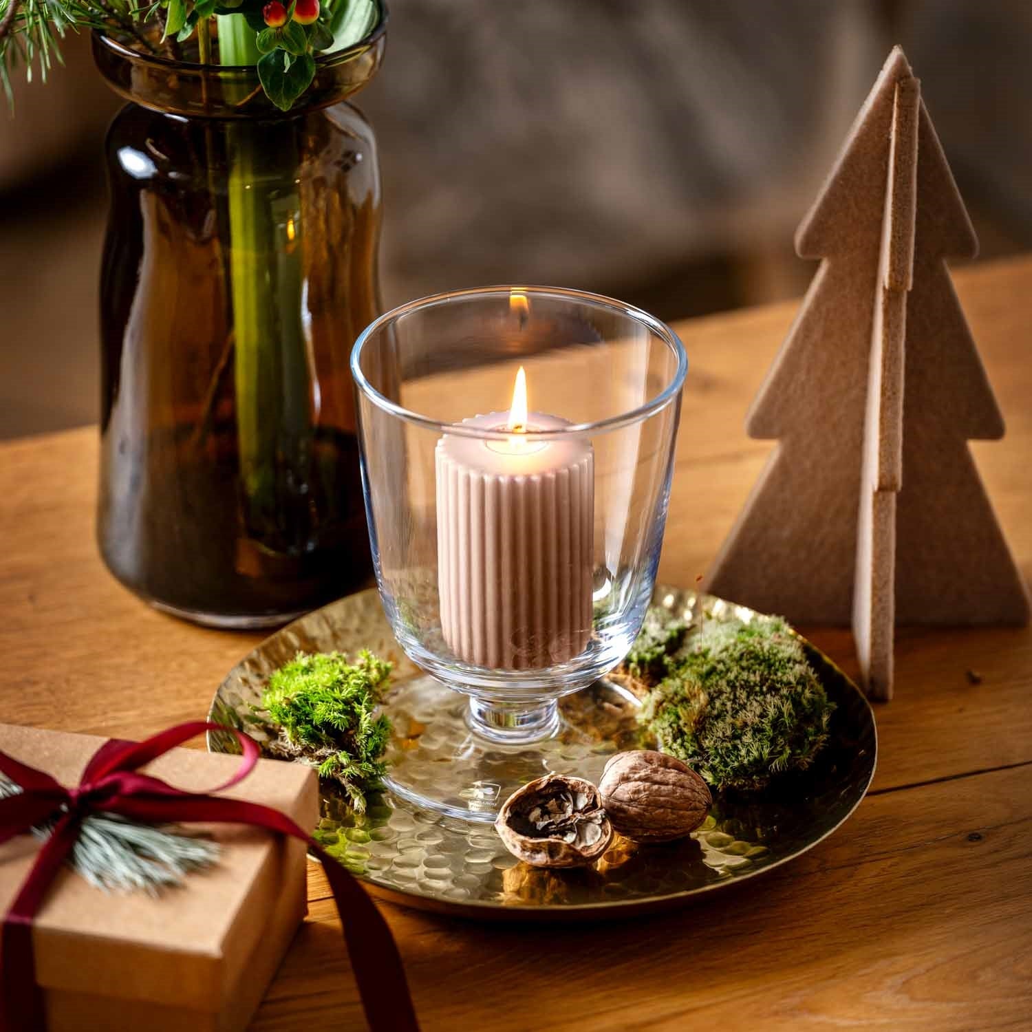 Dekoteller 24 cm gold CAPANNA