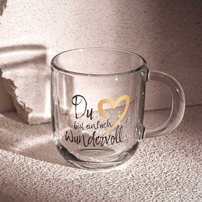 Tasse EMOZIONE 400 ml ‚Du bist einfach wundervoll‘
