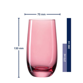 Trinkglas SORA 390 ml 6er-Set