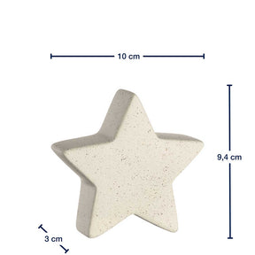 Keramikstern 9 cm creme MAGICO