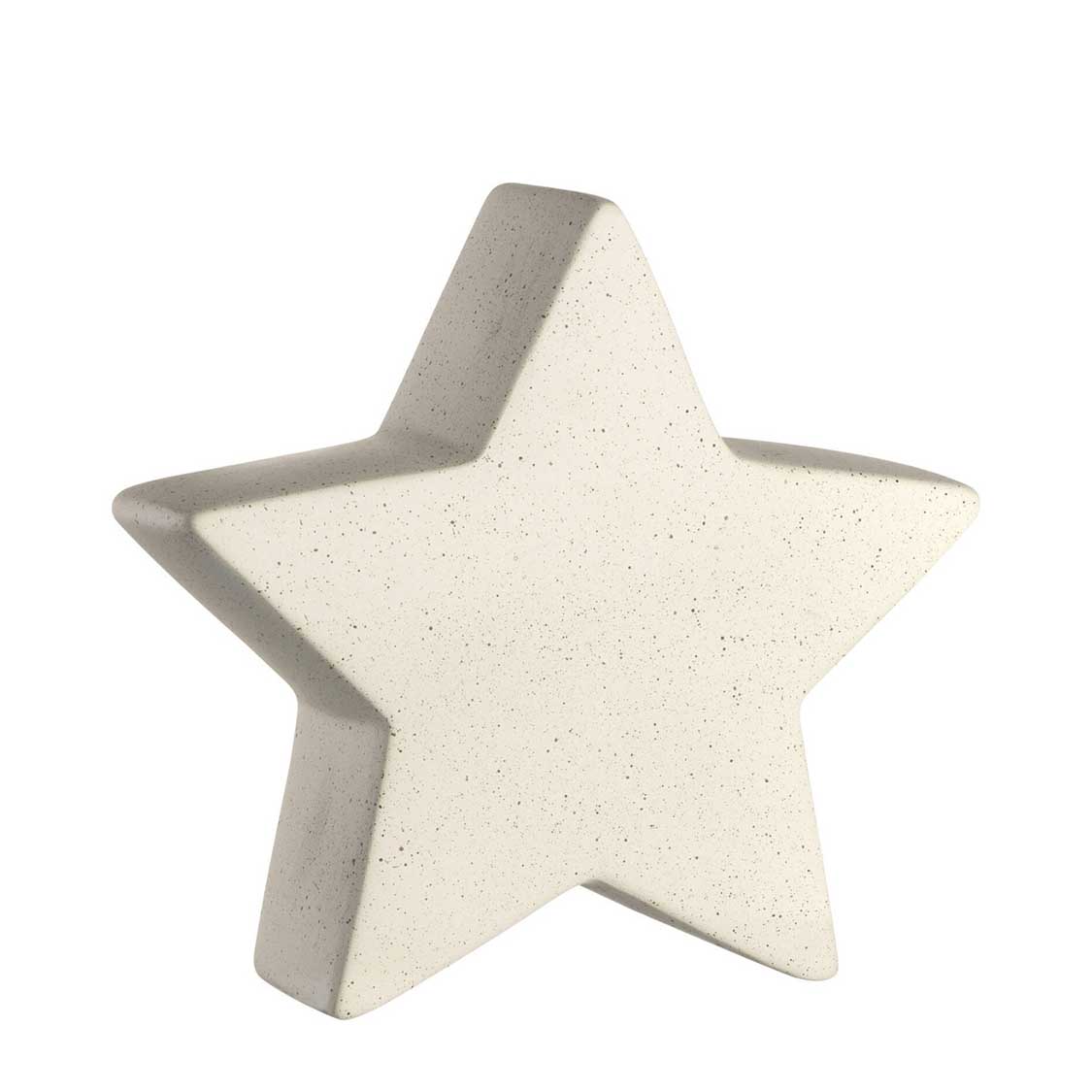 Keramikstern 15 cm creme MAGICO