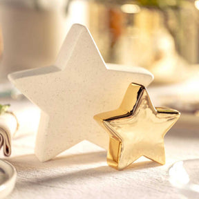 Keramikstern 15 cm creme MAGICO