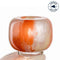 Vase CIPRIA DUE 11 cm orange/creme