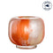 Vase CIPRIA DUE 11 cm orange/creme