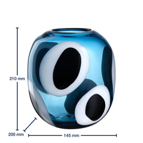 Vase OCCHI BLU 21 cm
