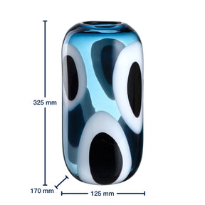 Vase  OCCHI BLU 33 cm