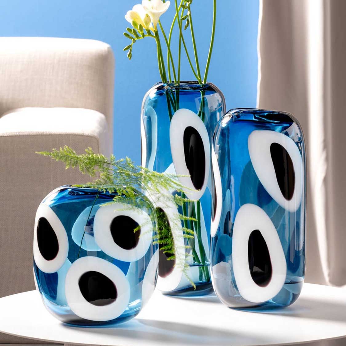 Vase OCCHI BLU 33 cm