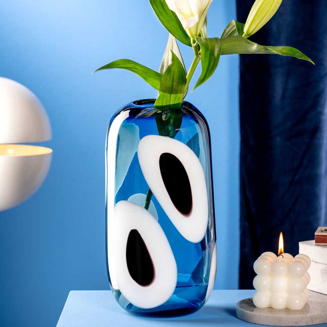 Vase OCCHI BLU 33 cm