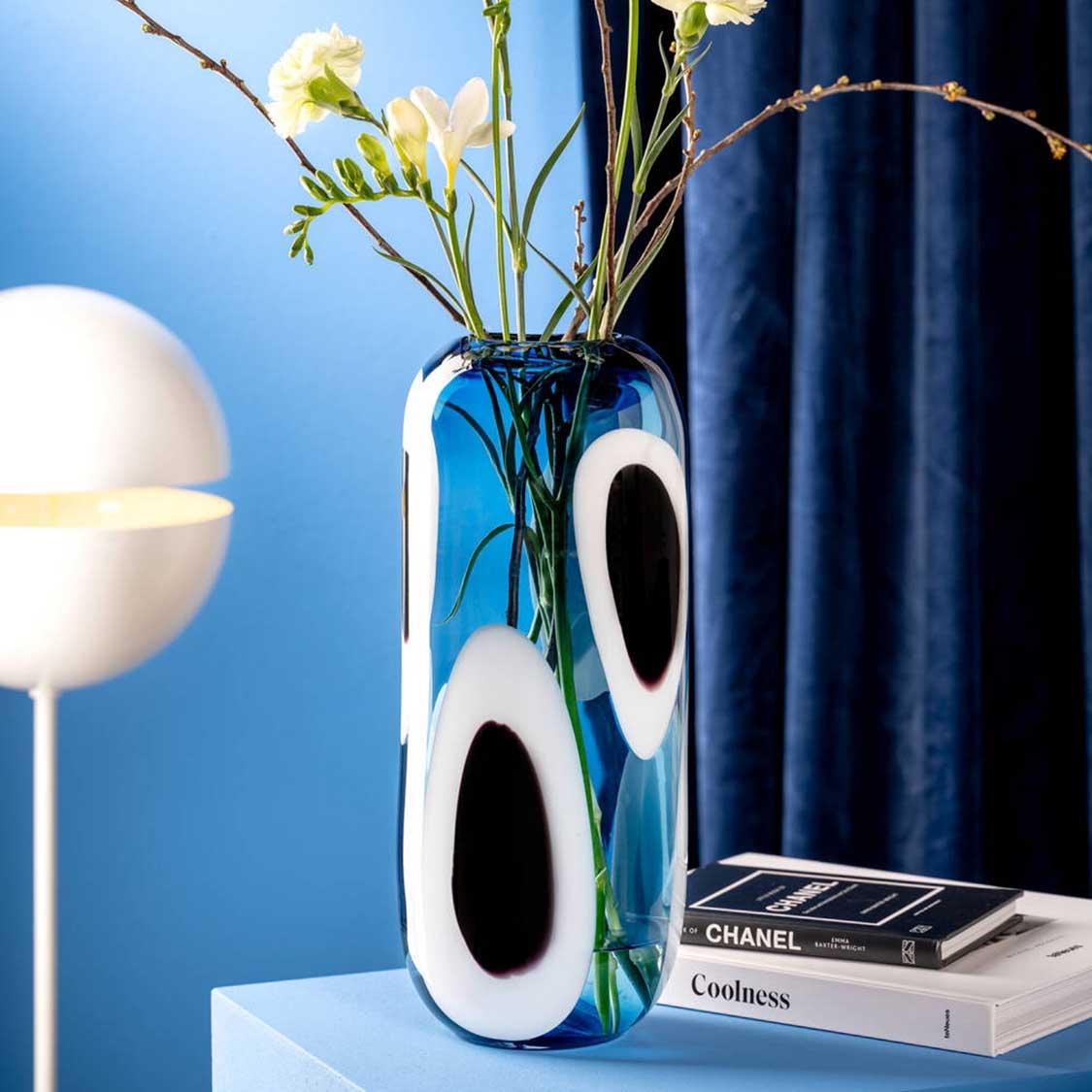 Vase OCCHI BLU 36 cm – LEONARDO