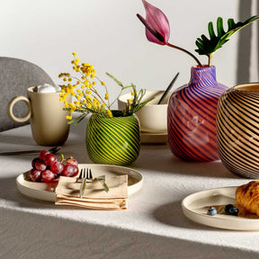 Vase FILO COLORI 10 cm grün