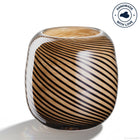 Vase FILO COLORI 16 cm braun