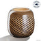 Vase FILO COLORI 16 cm braun