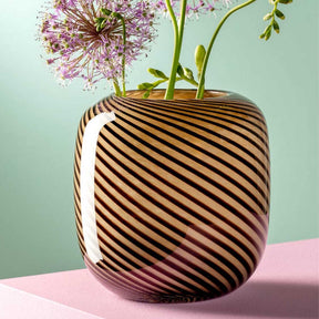 Vase FILO COLORI 16 cm braun