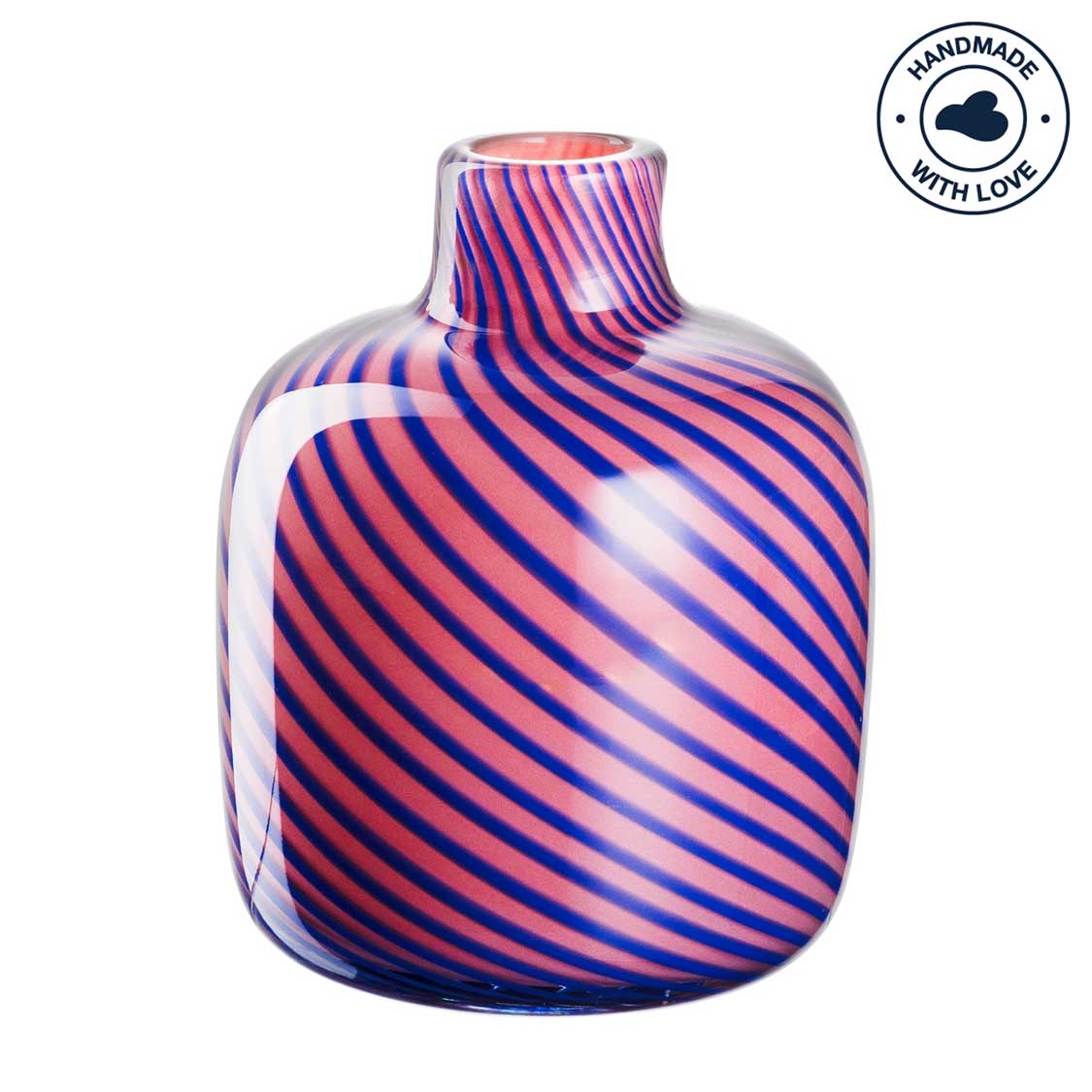 Vase FILO COLORI 16 cm pink