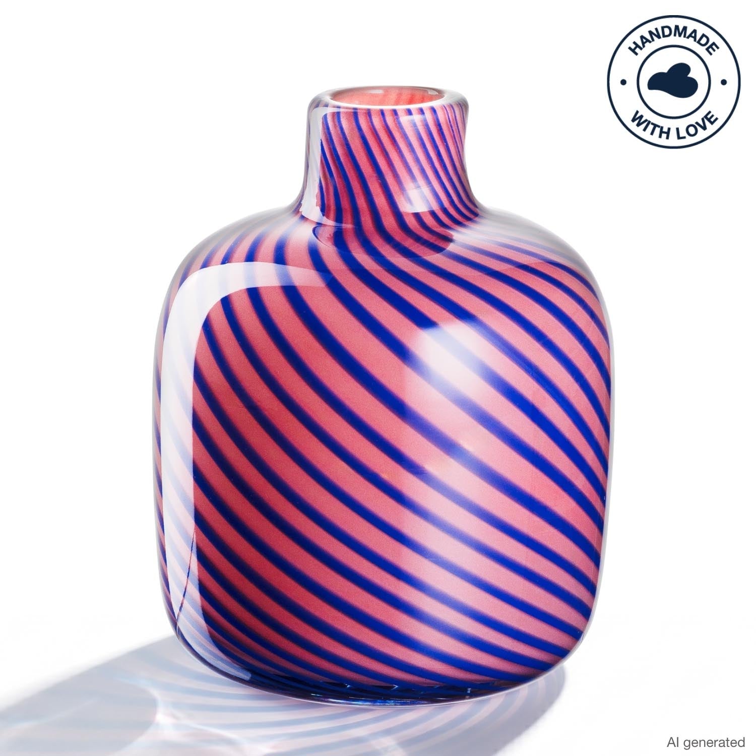 Vase FILO COLORI 16 cm pink