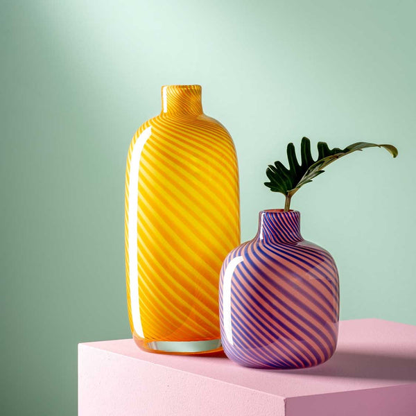 Vase FILO COLORI 32 Cm Gelb LEONARDO