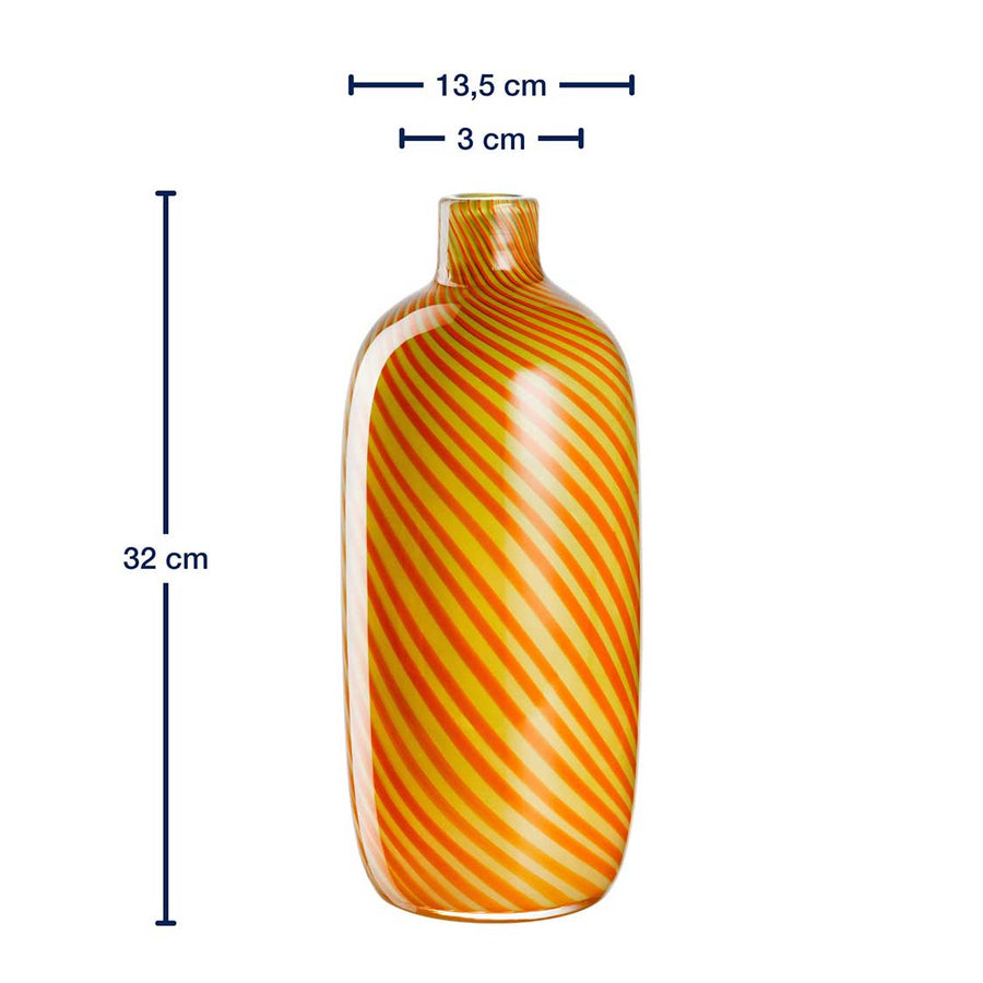 Vase FILO COLORI 32 Cm Gelb LEONARDO
