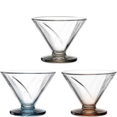 Eisschale aus Glas CONO 270 ml 3er-Set