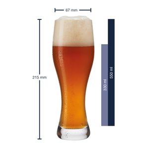 Weizenbierglas TAVERNA 330 ml 2er-Set