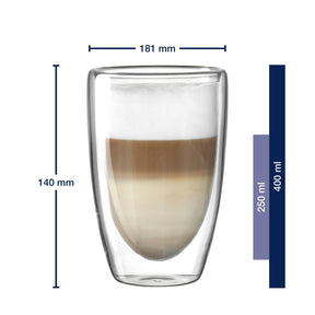 Doppelwandbecher DUO  400 ml 2er-Set