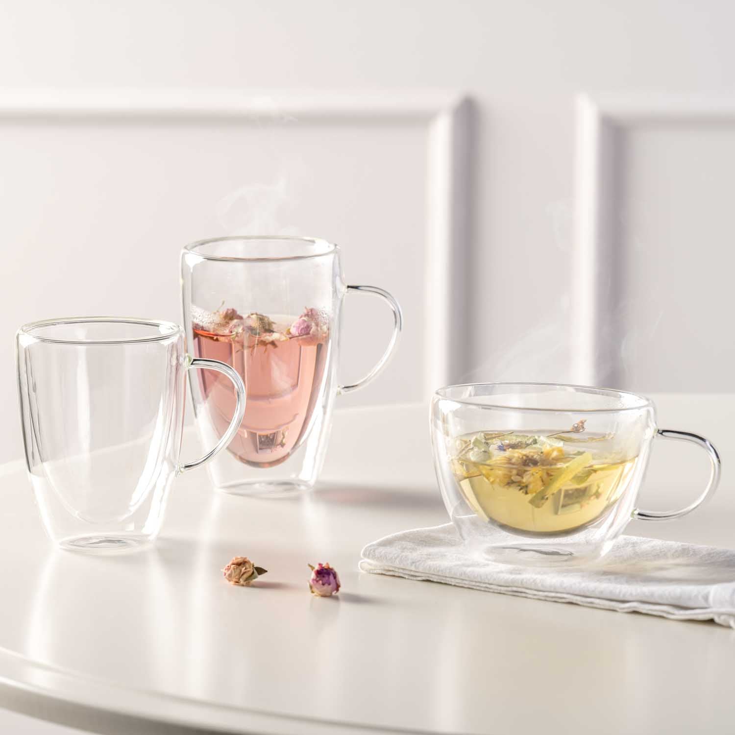 Doppelwandtasse DUO 300 ml 4er-Set – LEONARDO