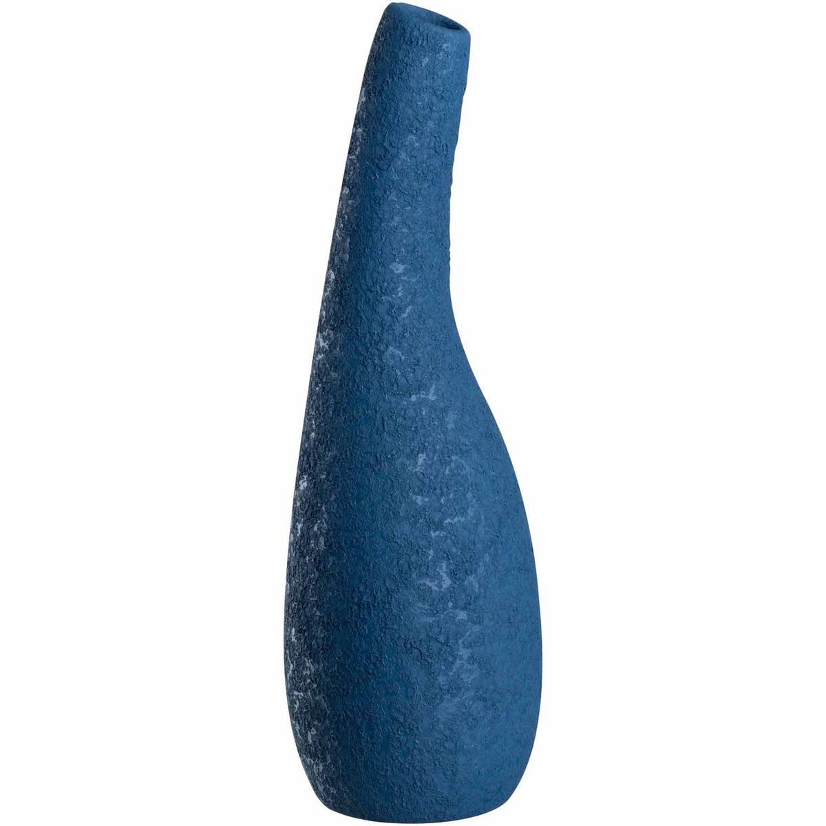 Keramikvase 40cm blau SALERNO
