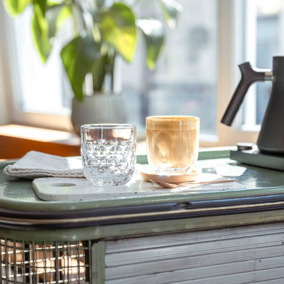 Espressoglas GOCCE 90ml 1. Variante 2er-Set