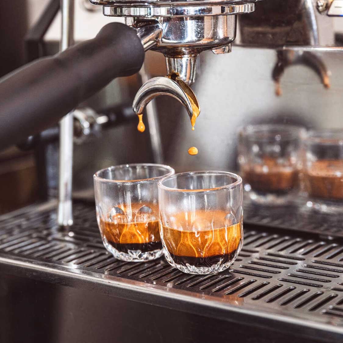 Espressoglas GOCCE 90ml 3. Variante 2er-Set