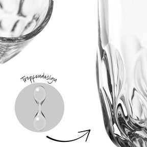 Espressoglas GOCCE 90ml 3. Variante 2er-Set