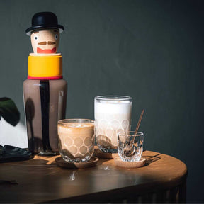 Kaffeeglas GOCCE 220ml 1. Variante 2er-Set