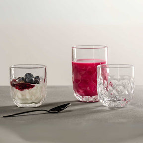 Latte Macchiato Glas GOCCE 380ml 1. Variante 2er-Set