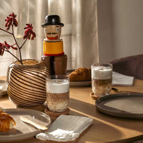 Latte Macchiato Glas GOCCE 380ml 2. Variante 2er-Set