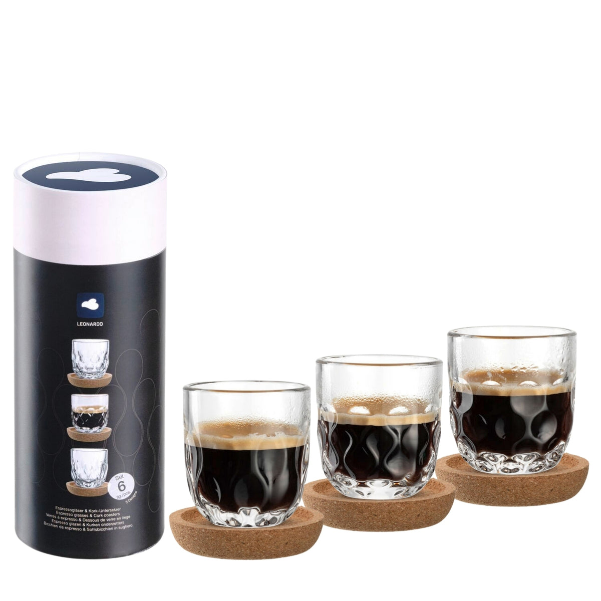 Espressoset GOCCE 6-teilig