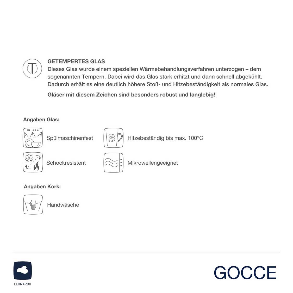 Kaffeeset GOCCE 6-teilig