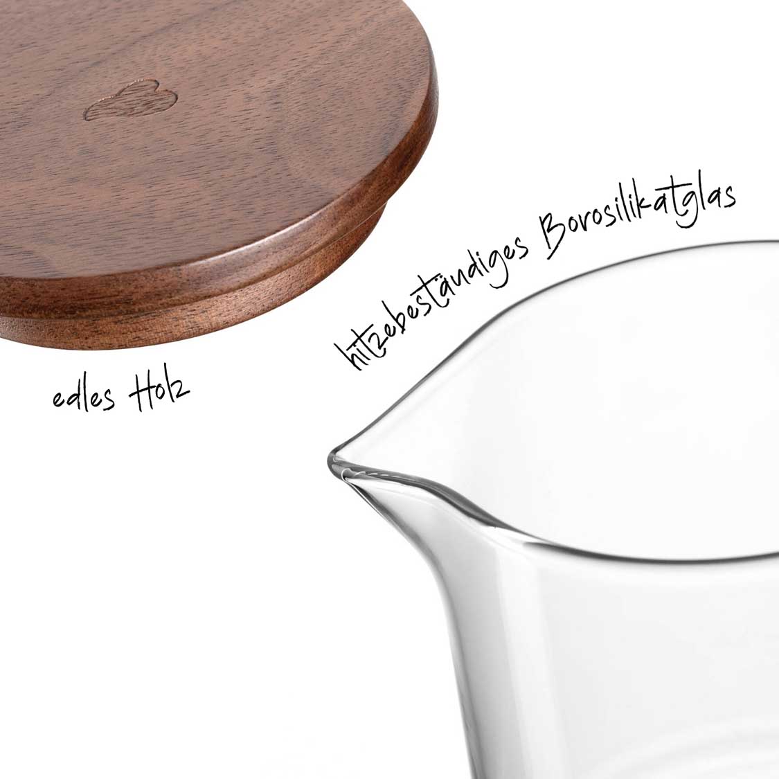 Milch & Zucker Set NOVO LEGNO
