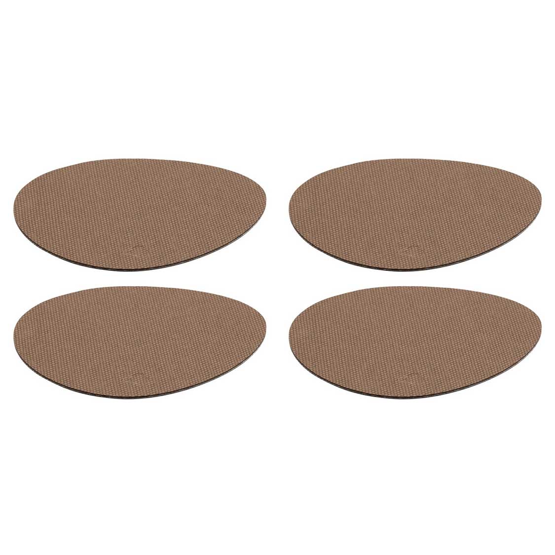 Untersetzer GOCCE braun/beige  4er-Set