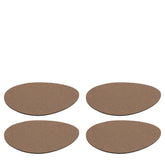 Untersetzer GOCCE braun/beige  4er-Set