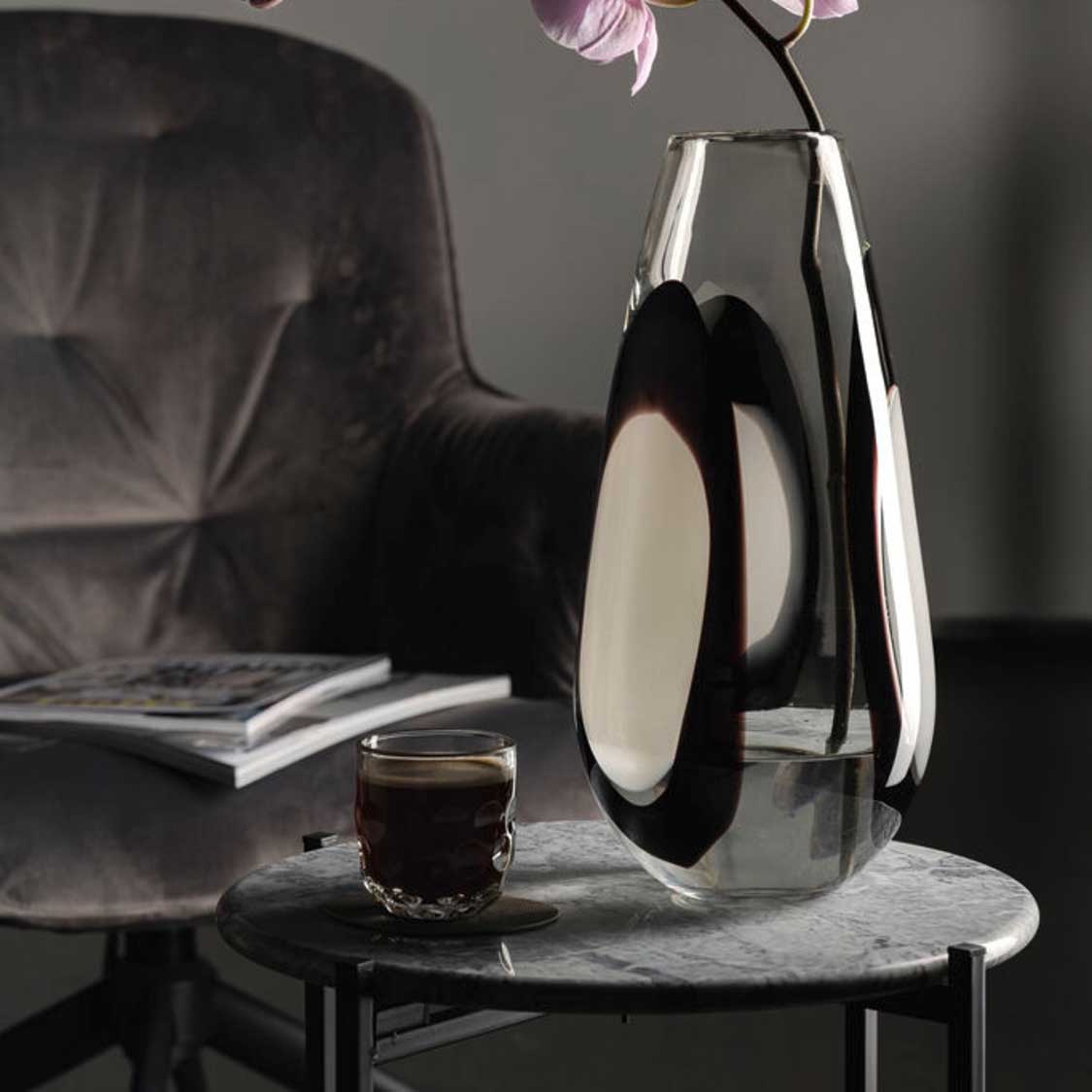 Untersetzer GOCCE grau  4er-Set